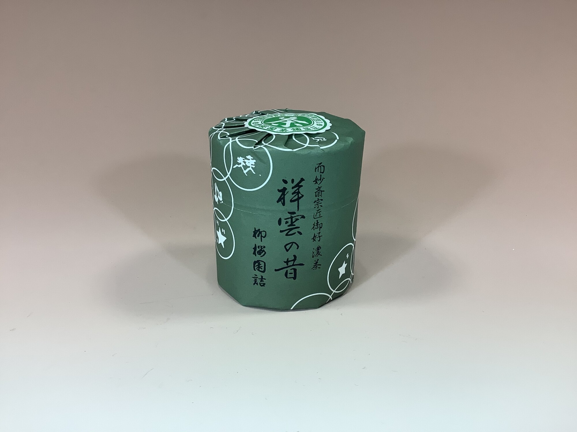 抹茶 祥雲の昔 而妙斎御家元御好み 濃茶 39g缶入り 伊藤柳桜園