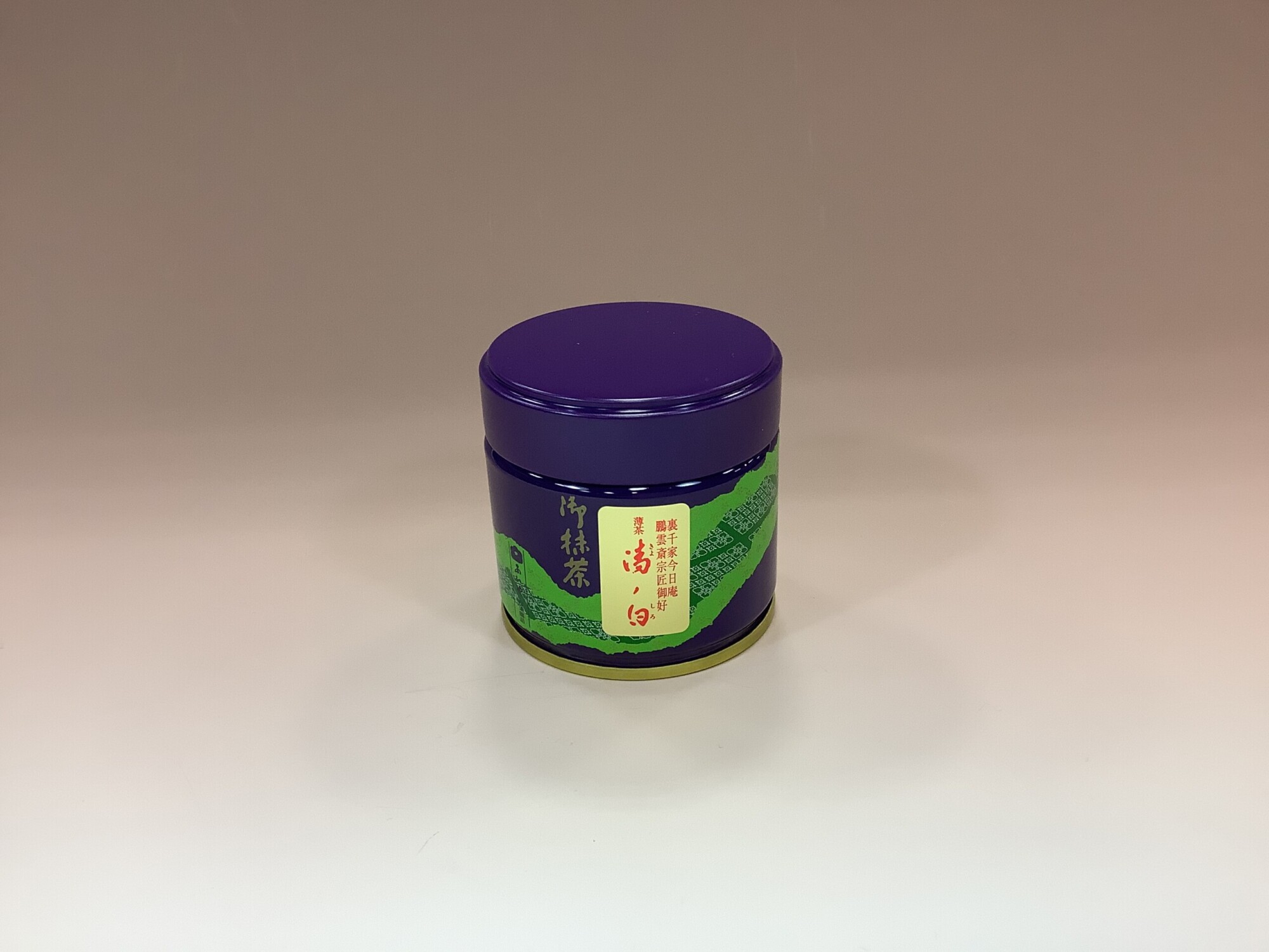 抹茶 清の白 30g 缶入り 薄茶 あいや西条園 | 泰山