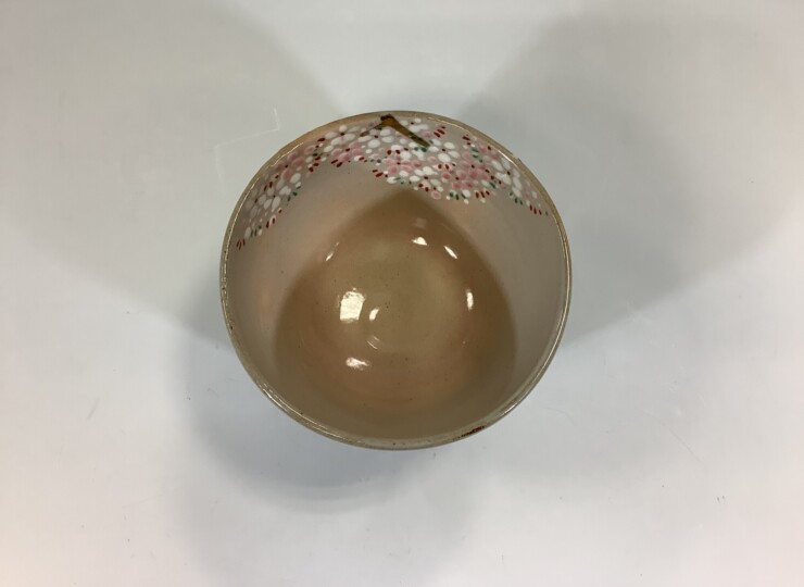 茶道具 抹茶茶碗 杣山焼き 川柳 南口閑粋作 杣山焼