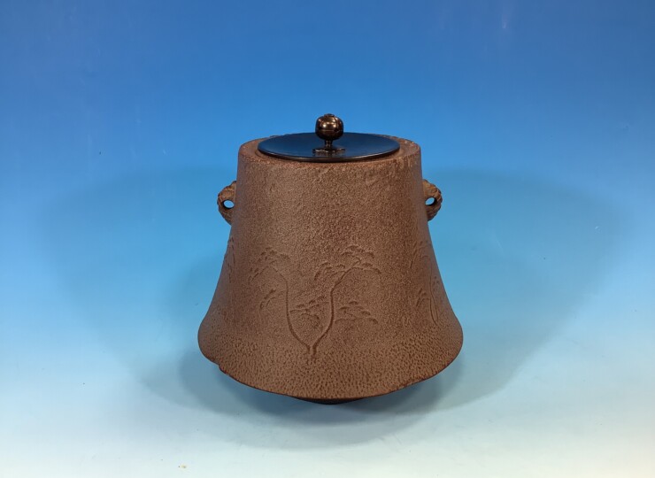 【2024春夏新作】 浜松地紋 富士釜 高橋敬典作 泰山 | 工芸品